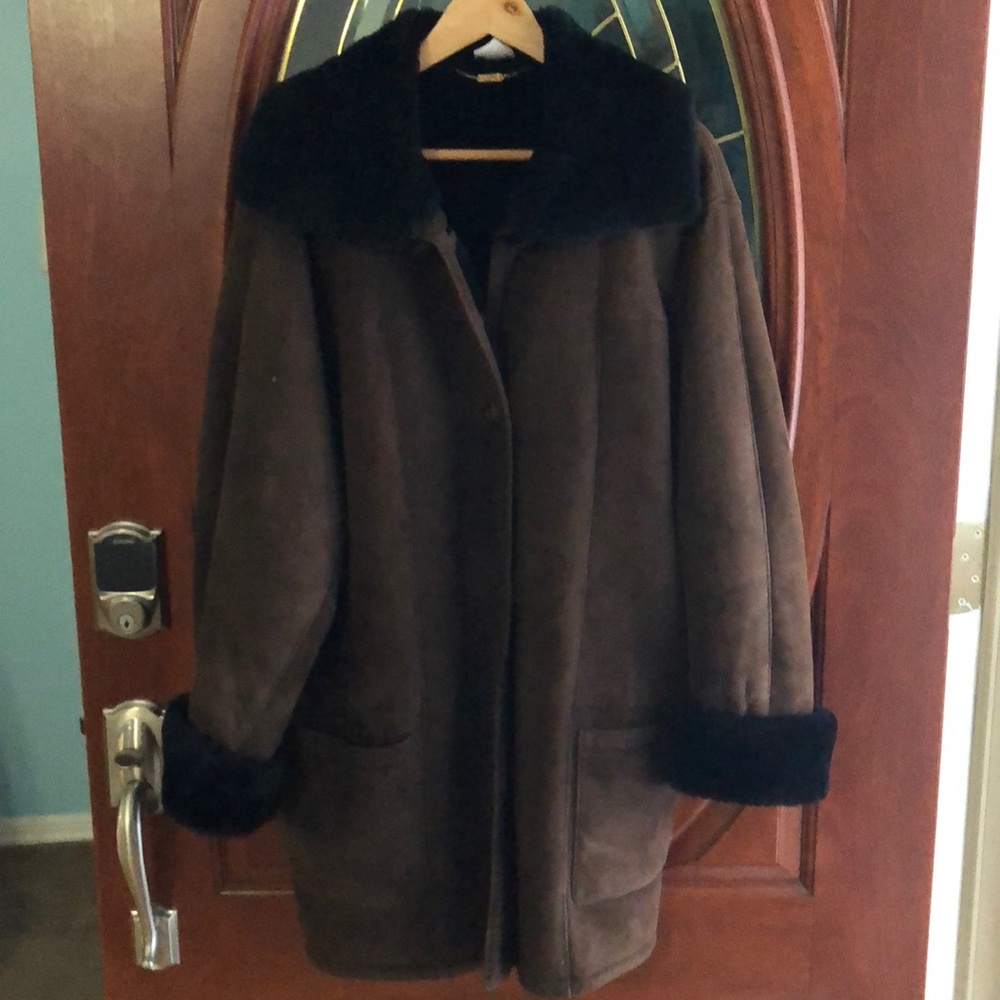 Dominic Bellissimo brown shearling jacket 🧥